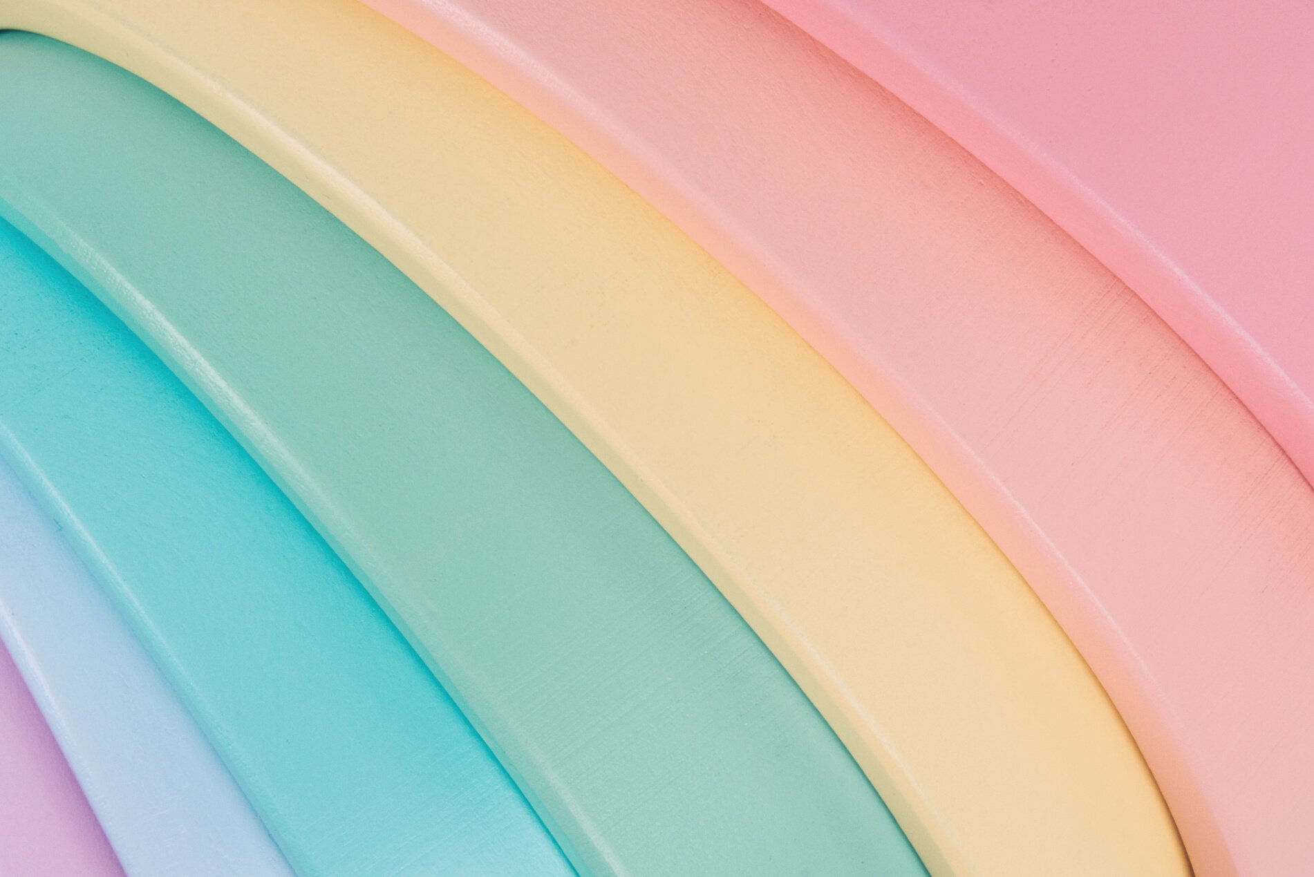 Pastel Rainbow Shapes